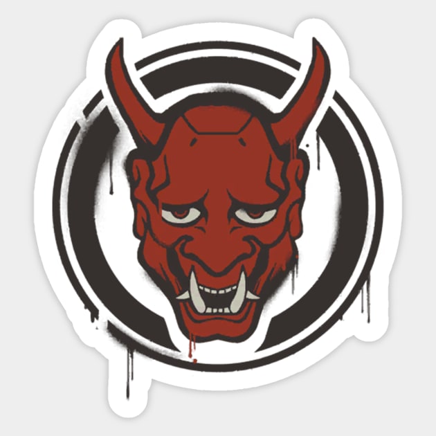 Genji Oni Sticker by Genessis